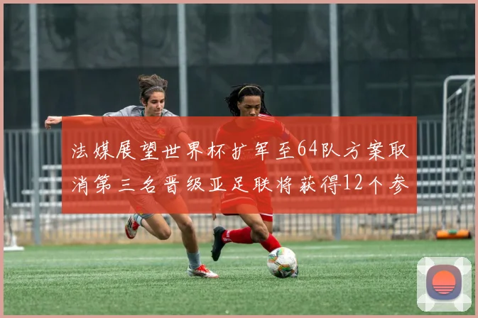 法媒展望世界杯扩军至64队方案取消第三名晋级亚足联将获得12个参赛名额
